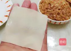 Illustration of how to make Yuanbao wontons (making method) 2