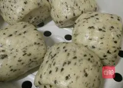 Illustration of how to make sesame steamed buns 7