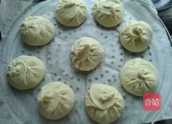 Illustration of how to make winter melon buns 13