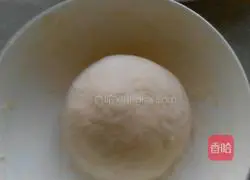 Illustration of how to make green onion and mutton pancakes 3