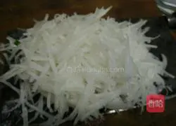 White radish shredded cake recipe 1