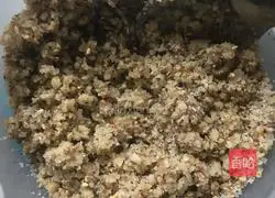 Little hedgehog, little rabbit pumpkin and walnuts Illustration of how to make sesame steamed buns 7