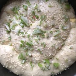 Meat floss sausage dough cake