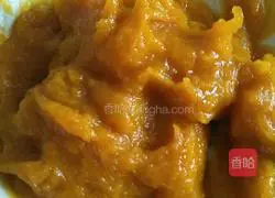 Illustration of how to make pumpkin rose steamed buns 4