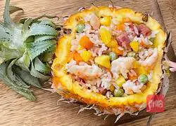 Pineapple Fried Rice Recipe Illustration 8