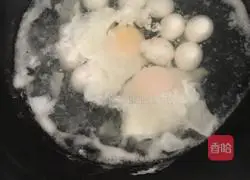 Illustration of how to make brown sugar rice wine glutinous rice balls 4