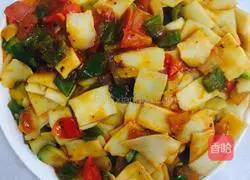 Illustration of how to make fried noodles 1