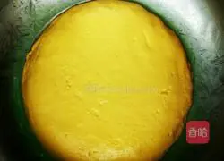 Illustration of how to make glutinous rice balls with pumpkin, sesame and peanut filling 3