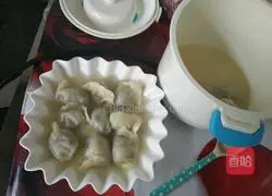Illustration of how to cook dumplings in microwave oven 6