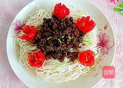 Illustration of how to make noodles with tomato pulp sauce 7