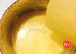 Illustration of how to make milky cornmeal muffins 7