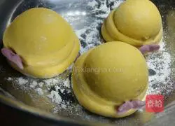 Pumpkin hat steamed buns recipe 5