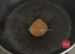 Illustration of how to make pumpkin glutinous rice balls 3