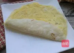 Illustration of how to make hand-caught egg pancakes 10