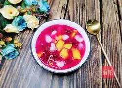 Illustration of how to make glutinous rice dumplings with fruit 21