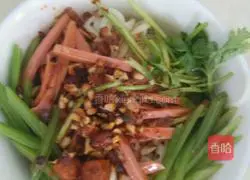 Cold noodles recipe 4