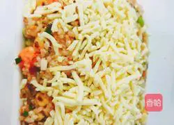 Seafood Fried Rice (Baked Recipe Illustration 3