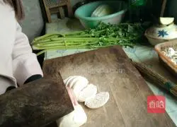 Illustration of how to make steamed buns 1