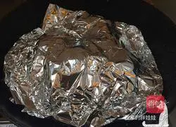 Illustration of braised udon noodles (wide noodles) with beans and potatoes 11