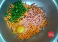 For carrot pancakes Practice illustration 3