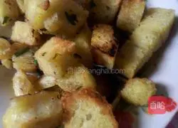 Illustration of how to make fried flower rolls 6