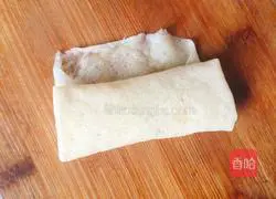 Illustration of how to make spring rolls 14