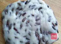 Illustration of making red bean glutinous rice cake 20