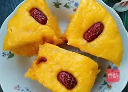 Illustration of how to make pumpkin hair cake 17