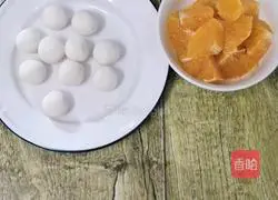 Illustration of how to make fresh orange Lantern Festival 1