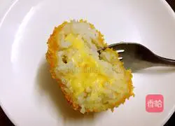 Cheese fried rice balls recipe 15