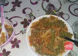 Illustration of Italian Spiral Spaghetti 8