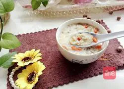 Illustration of how to make millet oatmeal porridge 8