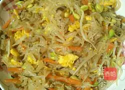 Illustration of how to make fried rice noodles 6