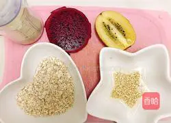 Quinoa Oatmeal Fruit Porridge Recipe Illustration 1