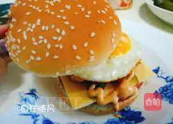 Omelette burgers Practice illustration 9