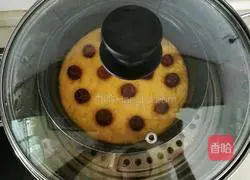 Illustration of how to make pumpkin hair cake 11