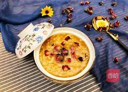 Illustration of how to make rose barley porridge 7