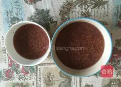 Lotus Leaf Purple Sweet Potato Porridge Recipe Illustration 7