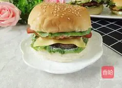 Illustration of how to make hamburgers 2
