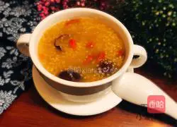 Illustration of how to make millet porridge 9