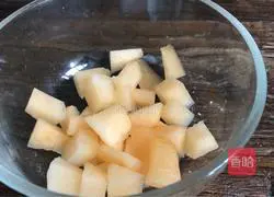 Illustration of how to make fruit and vegetable corn paste (weight loss version) 2