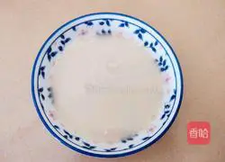 Illustration of making red date and millet cake 2