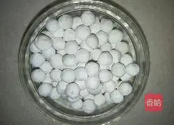 Illustration of how to make glutinous rice balls with fermented fruit 3