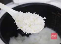 Illustration of how to make broccoli and sesame rice balls 7