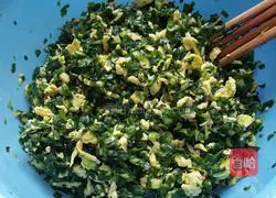 Illustration of how to make leek boxes 1