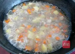 Illustration of Curry Beef Baked Rice 6