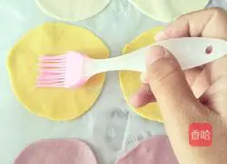 Purple sweet potato and pumpkin whole grain hair cake (complementary food for 9-month-old baby) Illustration 8