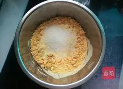 Illustration of how to make milk-flavored corn cakes 3