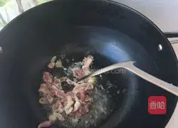 Illustration of how to make braised pea noodles 7