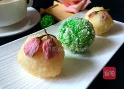 Illustration of how to make fried rice balls 6